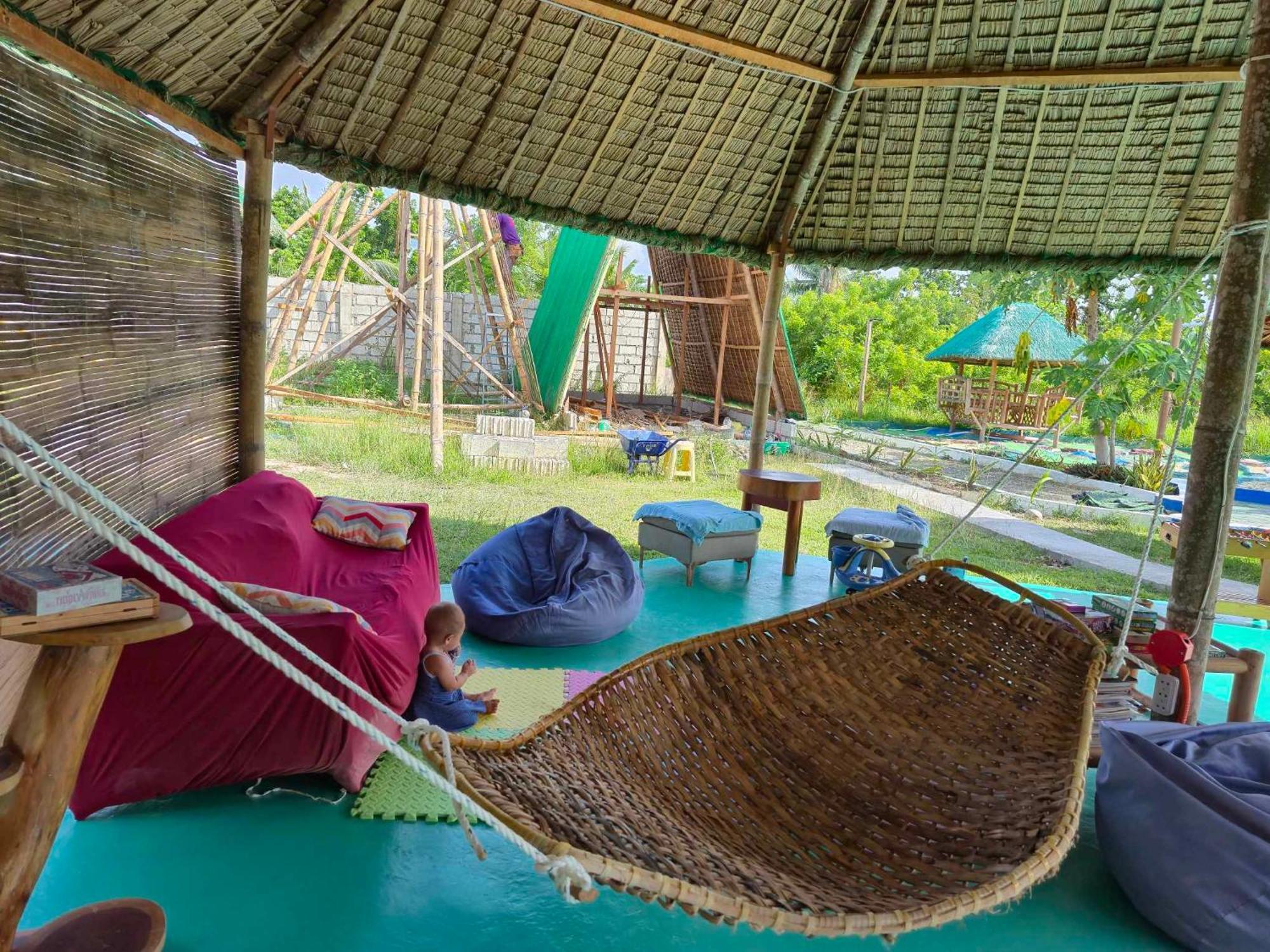 Nirvana Bamboo Houses & Dive Resort Моалбоал Екстер'єр фото